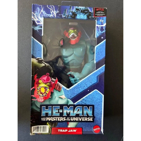 He-Man and The Masters of the Universe Trap Jaw Large Figure with Accessory by 4 - Picture 1 of 2